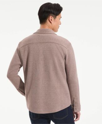 Men's Long Sleeve Bedford Button Through Utility Overshirt