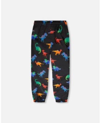 Boys Toddler 2T-5T 3-in-1 Mid-Season Two-Piece Outerwear Set with Dinosaur Print