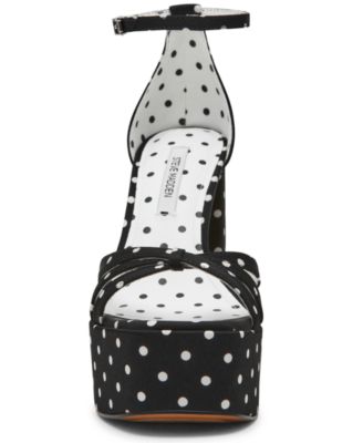 Women's Retro Strappy Block Heel Platform Dress Sandals