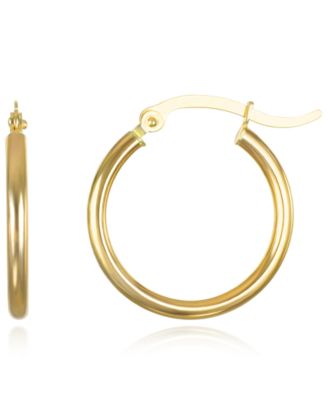 Hoop Earrings in 10k Yellow Gold