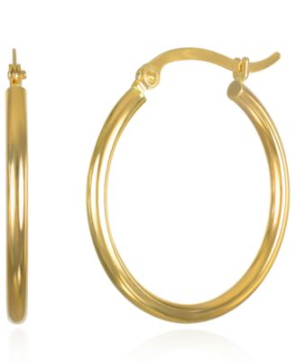 Hoop Earrings in 10k Yellow Gold