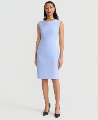 Women's Stretch Crepe Sheath Dress