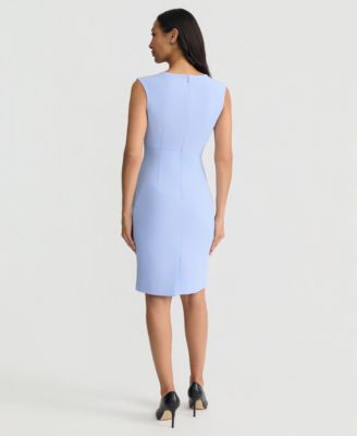 Women's Stretch Crepe Sheath Dress