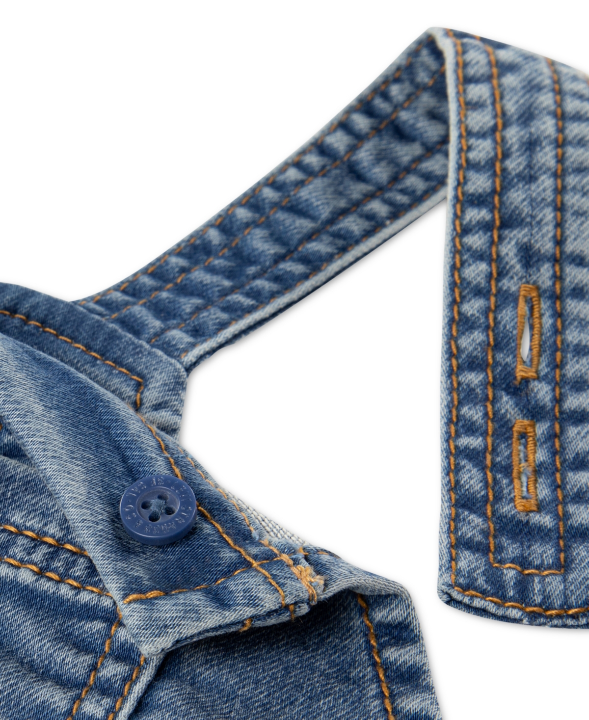 Levi's Baby Girls Sleeveless Denim Shortalls