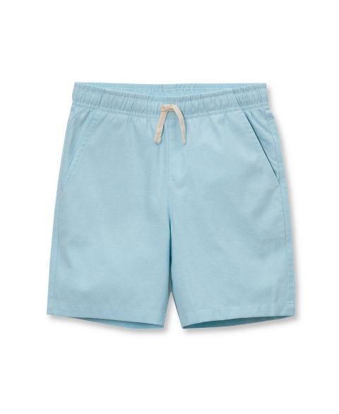 Шорты Lands' End Oxford Pull On для мальчиков, цвет: Синий