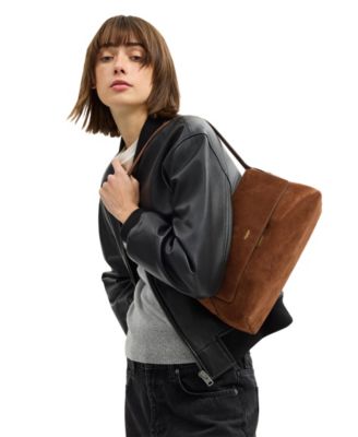 Chelsea Small Suede Shoulder Bag 30