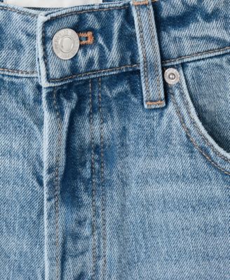 Women's Frayed Hem Denim Shorts