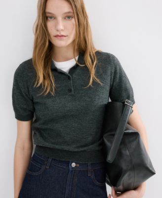 Women's High-Waist Straight-Fit Denim Shorts