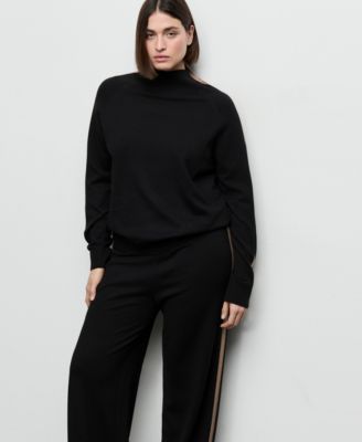 Women's Contrast Stripe Knit Pants