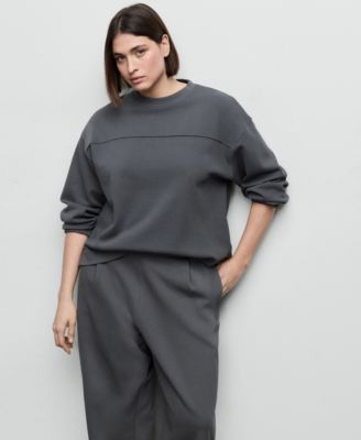 Women's Ruched Sleeve Sweatshirt