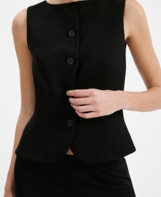 Women's Buttons Suit Vest