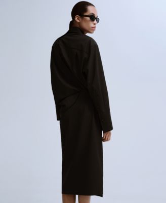 Women's Slit Wrap Skirts