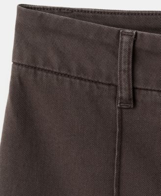 Women's Seam High-Waisted Wide-Leg Jeans