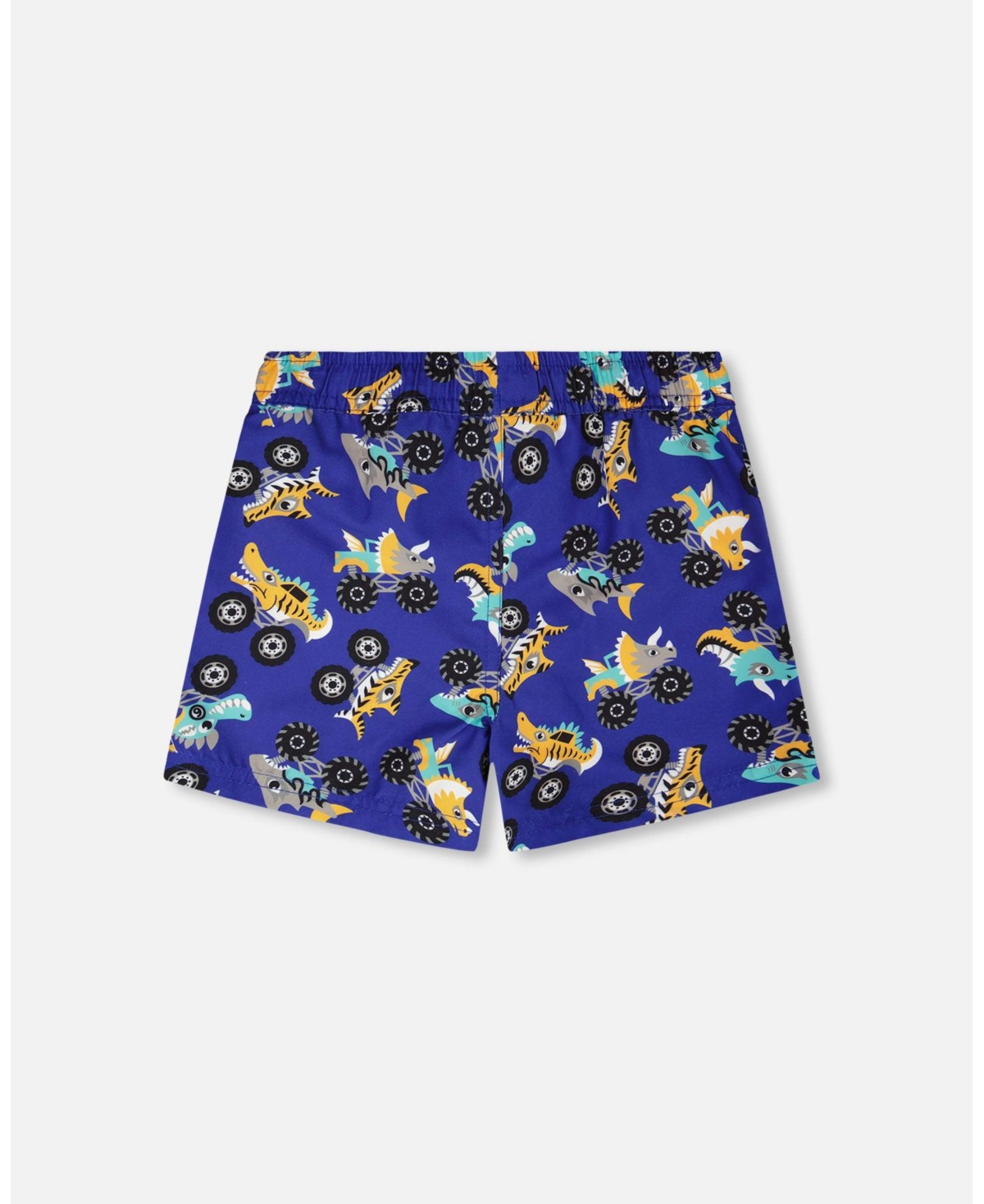 Deux par Boys Boardshorts Truck Print
