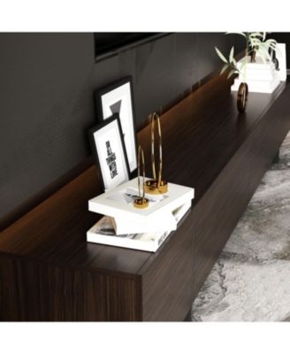 4-Flip Door TV Stand, Entertainment Center, Media Console