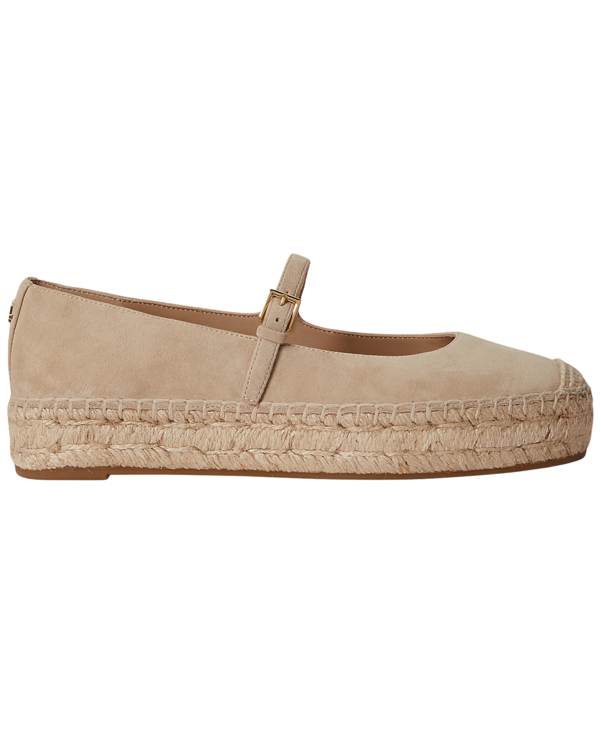 Lauren Ralph Women's Luize Mary Jane Round Toe Espadrilles