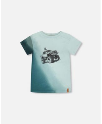 Toddler Boys Cotton Jersey T-Shirt with Print