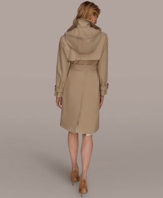 Women's Single Breasted Belted Trench Coat