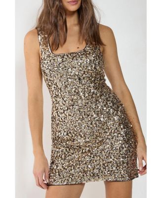 Women's Strappy Back Mini Dress