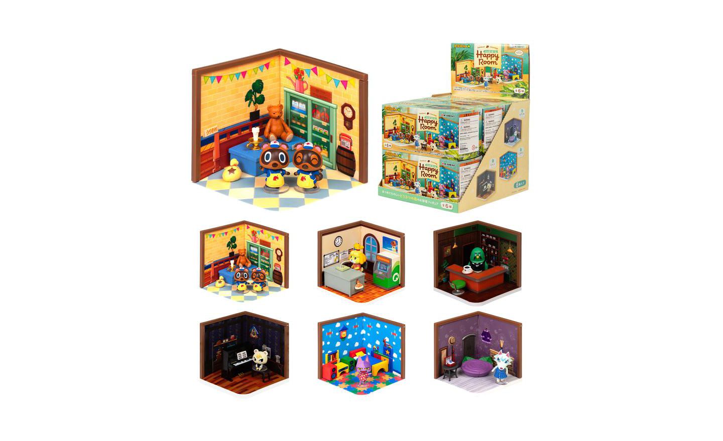 Детская фигурка Hamee Re-Ment Nintendo Game Character Animal Crossing Blind Box Mini Figure Collectible Happy Room Series - 1 Pc Blind Box — фото 1