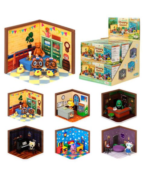 Детская фигурка Hamee Re-Ment Nintendo Game Character Animal Crossing Blind Box Mini Figure Collectible Happy Room Series - 1 Pc Blind Box