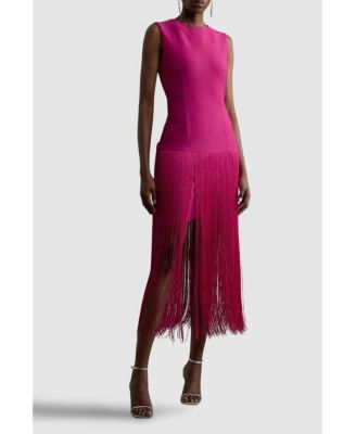 Women's Tassel Hem Knitted Dress
