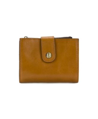 Chiara Mini Glazed Leather Wallet
