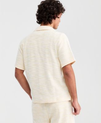 Men's Dock Knit Boucle Camp Shirt