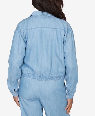 Women's  Beachcomber Casual Elastic Lyocell Shirt Jacket