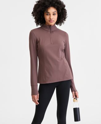Women's Studio Quarter-Zip Pullover Top