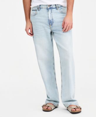Men's Wave Wash Baggy Jeans