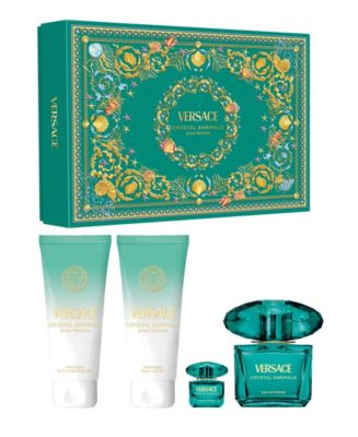 Versace 4-Pc. Crystal Emerald Eau De Parfum Spray, Body Lotion and