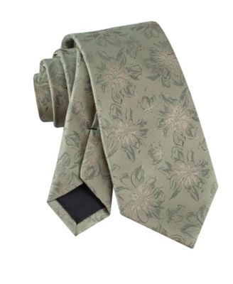 Men's Floral Pattern Tie