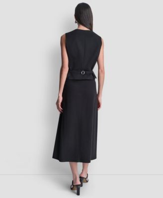 Women's Sleeveless V-Neck Arid Pique Vest