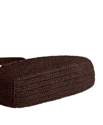 Brooklyn Large Straw Shoulder Bag 34