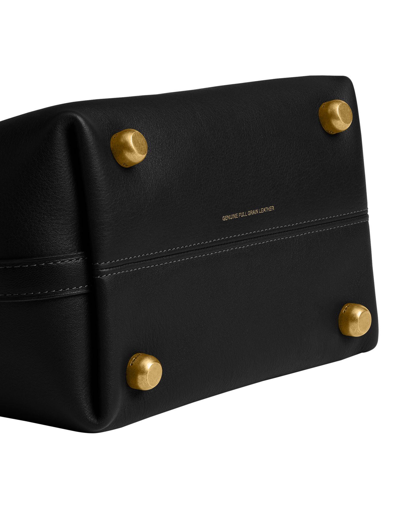 Женская сумка COACH Soft Empire Small Leather Satchel 21, цвет: Латунный / Чёрный — фото 7