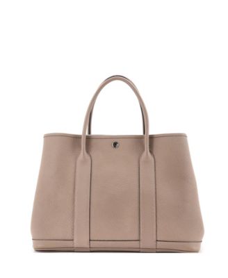 36 Garden Party Tote Leather