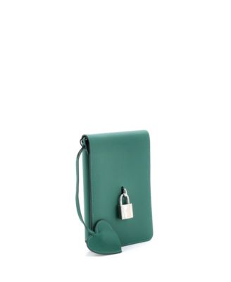 Pre-Owned HERMES Secret Notebook Cover Leather