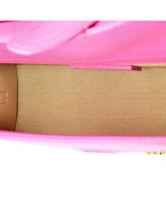 Le Bambino Top Handle Flap Bag Leather