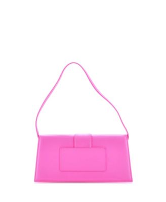 Long Le Bambino Top Handle Flap Bag Leather
