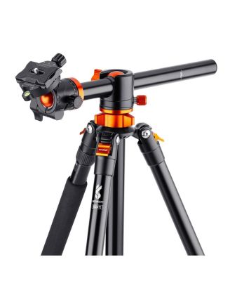 4-Section Aluminum Tripod Monopod with Center Axle Transverse