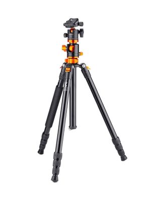 4-Section Aluminum Tripod Monopod with Center Axle Transverse