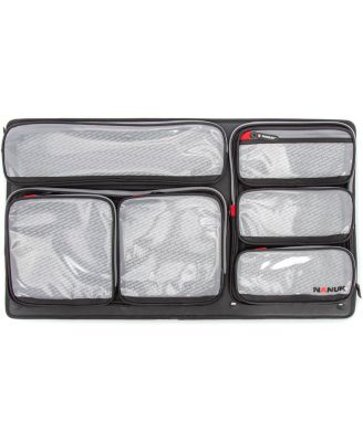 962 Wheeled Waterproof Hard Case with 6-Pocket Lid Organizer and Padded Divider