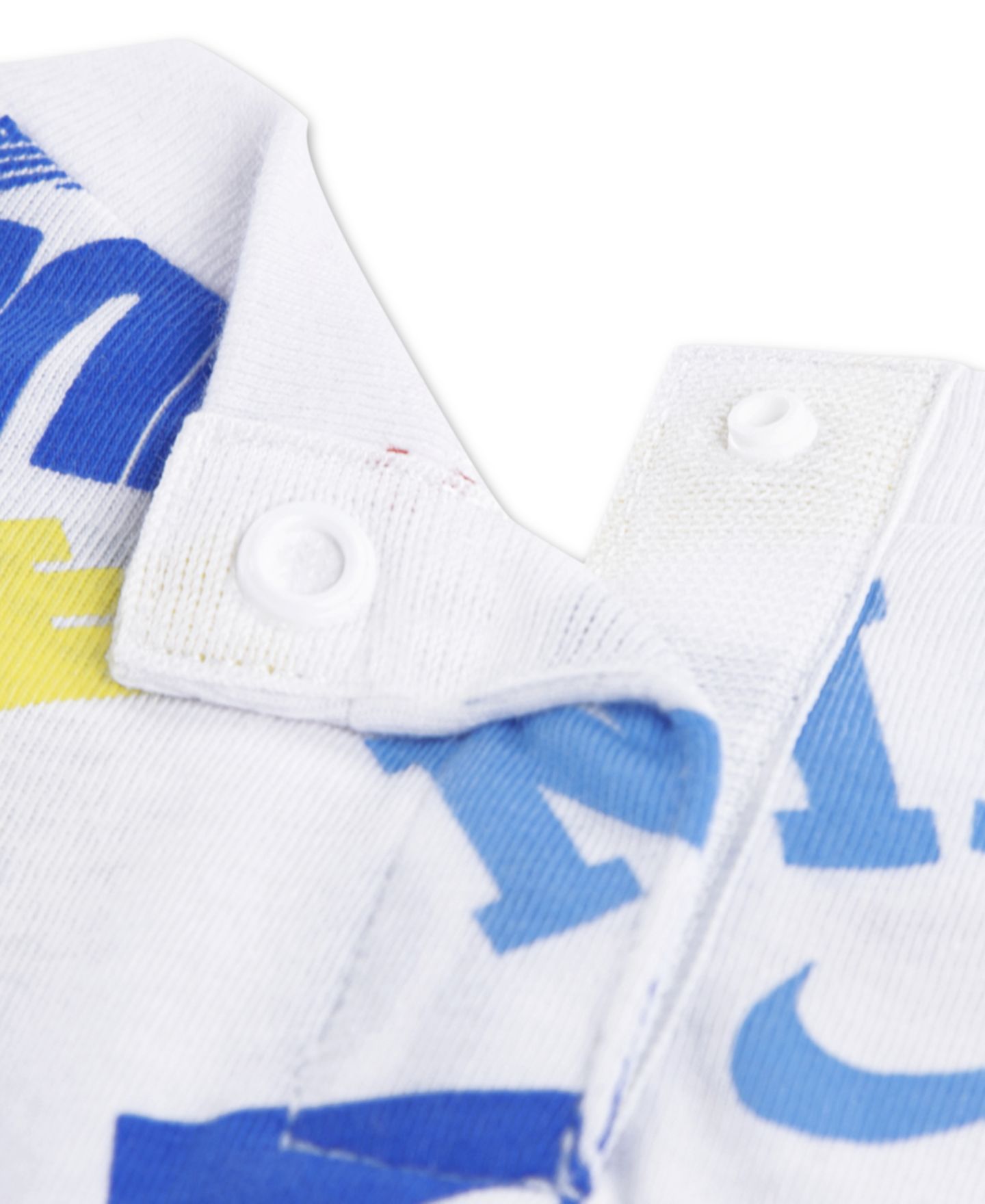 Комбинезон Nike Short-Sleeve Romper для мальчиков-малышей, цвет: Белый — фото 5
