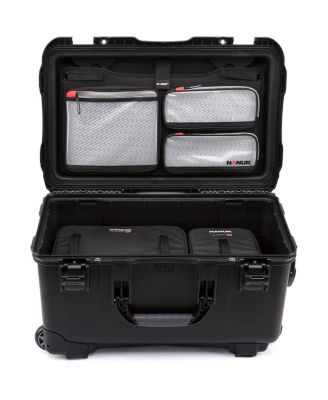 Media Series 935 Wheeled Waterproof Hard Case with N-Cubik 17S, 17M Insert and Lid Organizer