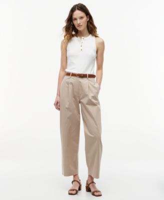 Women's Gold-Tone Button Tank Top