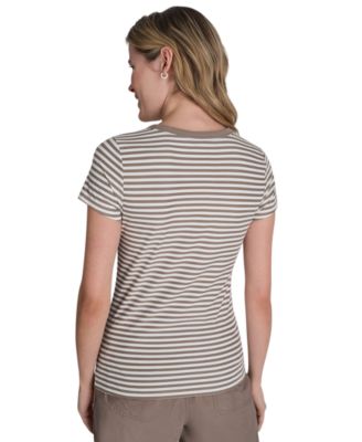 Women's Hudson Rib Crew Neck T-Shirt
