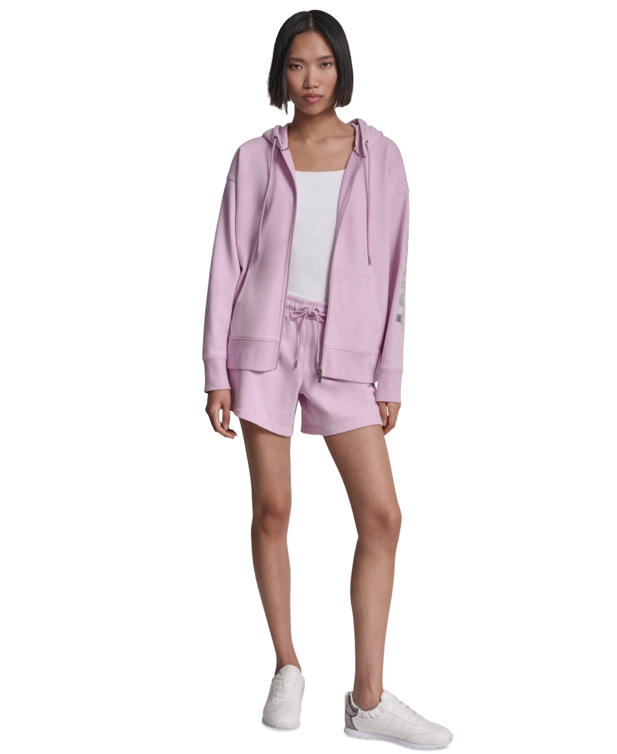 Dkny Sport Women's Regular-Fit Full Zip Hoodie