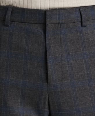 Men's Slim-Fit Flat Front Dress Pants