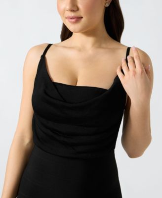 Women's Arisa Sleeveless Cowl Neck Bandage Dress